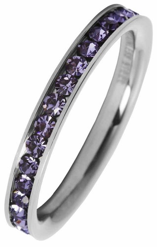 Akzent edelstahl damen - damen, ring