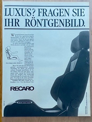 Keiper recaro sitz - keiper, cs