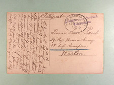 Dt. Reich AK Feldpost Bahnpost