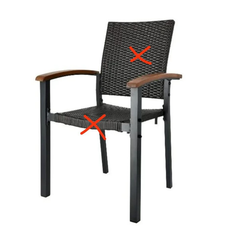 Livarno geflecht stapelstuhl - livarno, geflecht-stapelstuhl