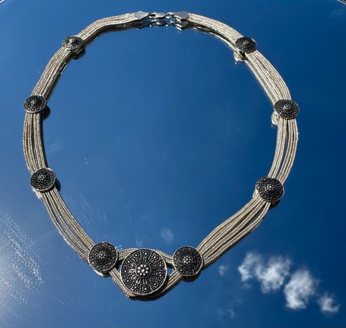 Mehrreihiges collier 925 - mehrreihiges,