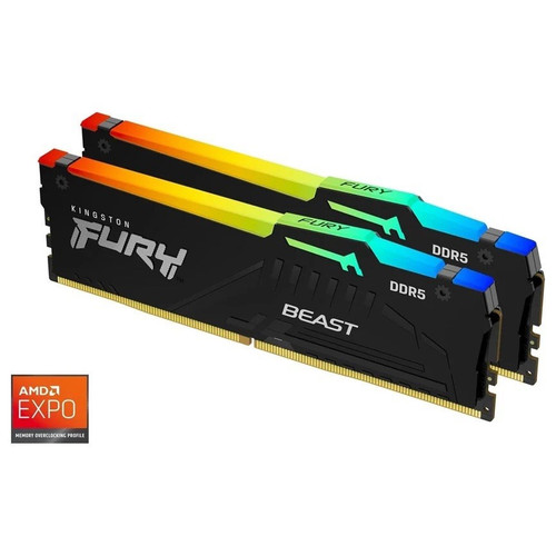 Kingston fury beast ddr5 rgb - kingston,