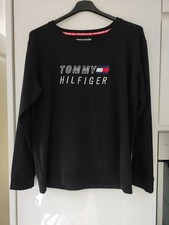 Tommy Hilfiger Denim sweatshirt Sport Black 40/42 Neu Top
