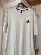 ADIDAS Sportshirt Trainingsshirt Herren • Sport • Aeroready • Gr. L Helles Mint