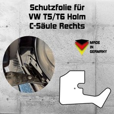 Lackschutzfolie für VW T5/T6 Schiebetür Holm C-Säule Schutzfolie Folie Rechts