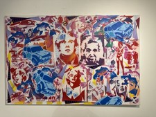 Pop Art Bild Orginal 100 x 150
