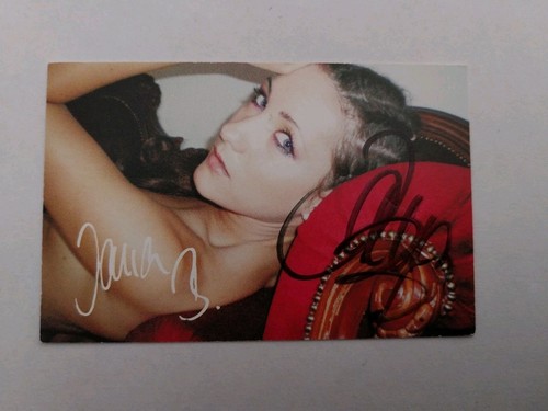 Jana bach autogramm signiert - bach,