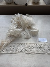 alte Spitze, Borte geklöppelt