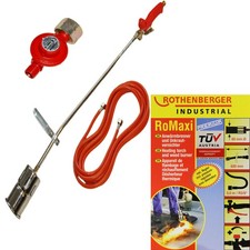 Rothenberger Unkrautvernichter Anwärmbrenner mit Regler RoMaxi Premium 30957