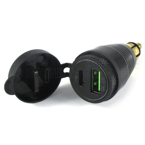 Doppel usb adapter - usb, alu
