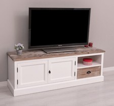 TV Board Low-Board Kommode 2 Türen eine Schublade 1 Regalfach Fichte 160 cm
