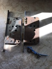 Einsteckschloss Schloss Zimmertür Türschloss  2 Schlösser Vintage alt