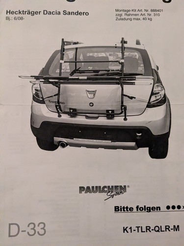 Fahrradträger heckklappe für - heckklappe,