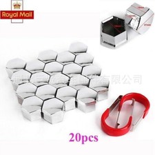 20Stk Chrom Kappen für