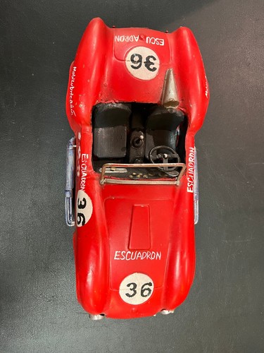 Vintage rennwagen modellauto - vintage,