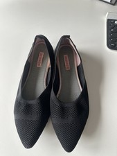 Giesswein Eco Ballerinas Pointy, Schwarz, Größe 40