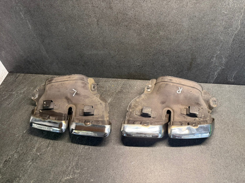 Endrohrblende auspuff set - auspuff,
