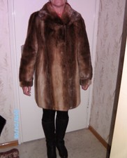 Pelzmantel Otter echt