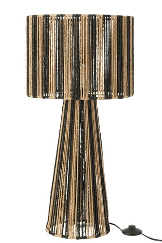 Tischlampe streifen seile - tischlampe,