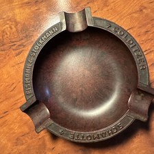 Bakelit Alter Werbe Aschenbecher 1920-1930 vintage Eismann & StockmannSammler
