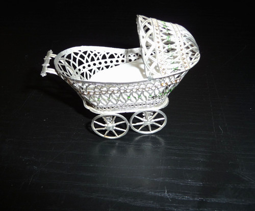 Alter kinderwagen zinn mit 1 - alter,