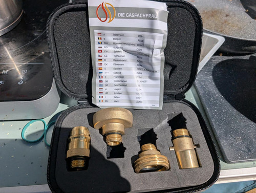 4er set lpg tankadapter europa - lpg,