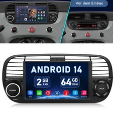 Für Fiat 500 500C 2007-2015