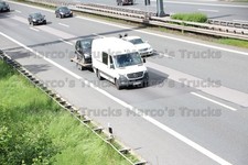 LKW Foto Mercedes-Benz Sprinter Autotransporter Deutschland weiß #l3xi