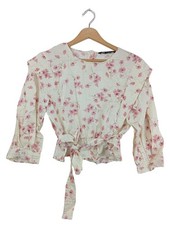 ZARA Schlupf-Bluse Damen Bluse