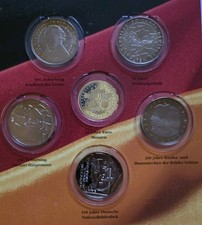 5 x 10 Euro Jahrgang 2012