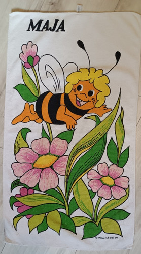 Biene maja vintage handtuch - *,