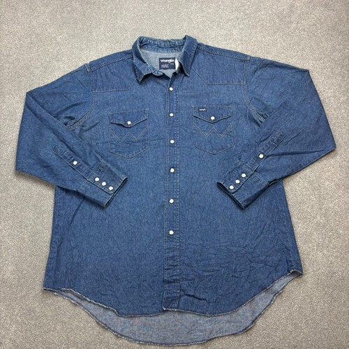 Wrangler jeanshemd erwachsene - wrangler,