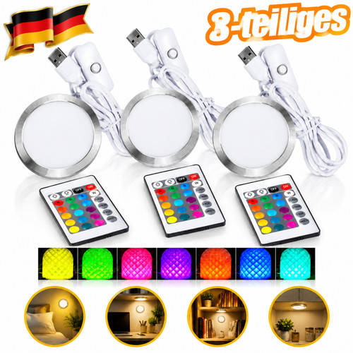 3pcs fernbedienung rgb led - 3pcs,