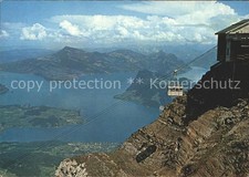 Seilbahn Pilatus Vierwaldstättersee Rigi Bürgens