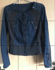 Jacke Damen Jeans und Softshell Schwarz Gr. L Replay