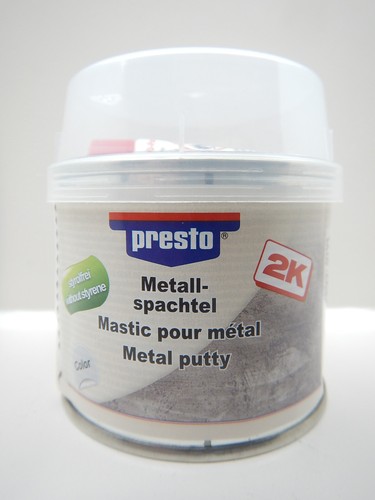 Presto metallspachtel - 2k,