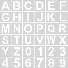 Schablonen Buchstaben Zahlen