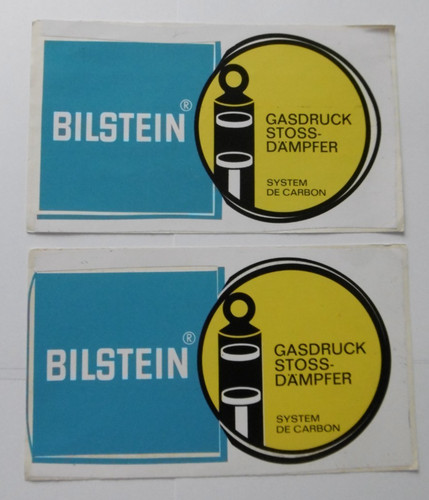 Werbe aufkleber bilstein - 2, werbe-aufkleber