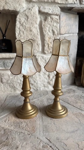 Paar passende vintage - vintage, capiz