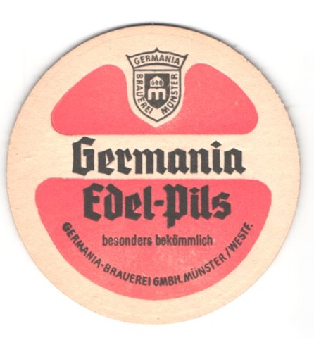 Bierdeckel münster westf - bierdeckel,