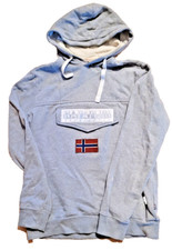 NAPAPIJRI Kapuzenpullover Gr. M mit echter Stickerei, Taschen seitlich+vorne neu