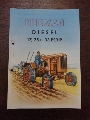 Original normag traktor - normag,