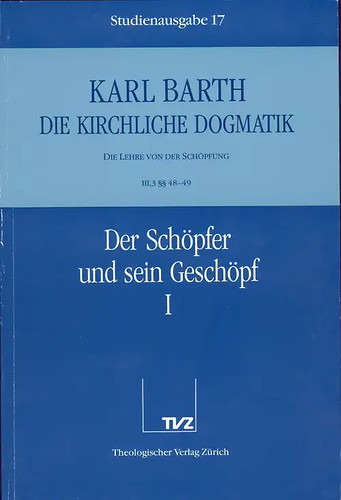 Die kirchliche dogmatik - die,