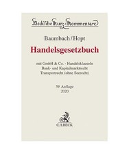 Handelsgesetzbuch: mit GmbH & Co., Handelsklauseln, Bank- und Kapitalmarktrecht,