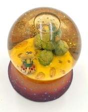 Diddl Schneekugel Glitzerkugel Spaceship Raumschiff groß