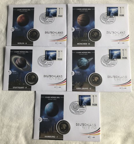 Euro numisbrief 2016 - 5, x