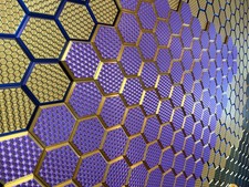 3D Wandpaneele Hexagon Mosaik