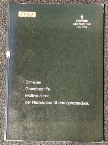 Buch einheiten grundbegriffe - einheiten,