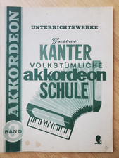 Unterrichtswerke Gustav Kanter Volkstümliche Akkordeon Schule 3, Apollo Noten