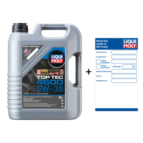 Liqui moly motoröl top tec - motoröl,